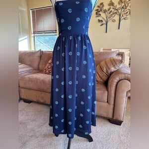 Babaton midi blue dress, size 4